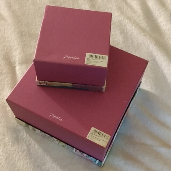 2 BRAND NEW CUTE BOX STORAGE SET - Picture 4 of 6